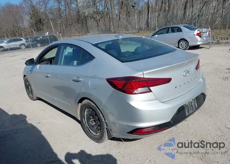 2019 Hyundai Elantra Limited из США, поврежденный, VIN 5NPD84LF8KH485835